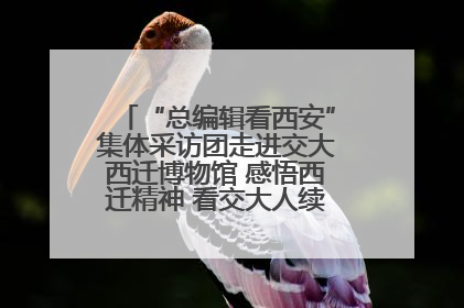 “总编辑看西安”集体采访团走进交大西迁博物馆 感悟西迁精神 看交大人续写爱国奋斗新篇章