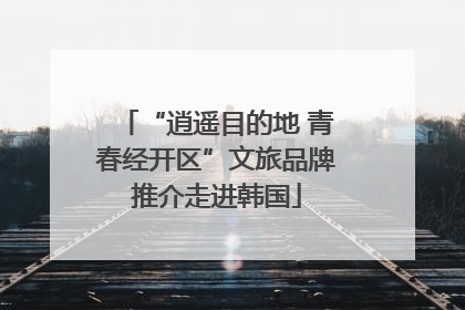 “逍遥目的地 青春经开区”文旅品牌推介走进韩国