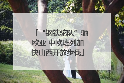 “钢铁驼队”驰欧亚 中欧班列加快山西开放步伐