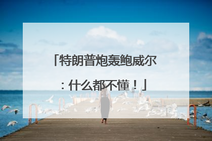 特朗普炮轰鲍威尔：什么都不懂！