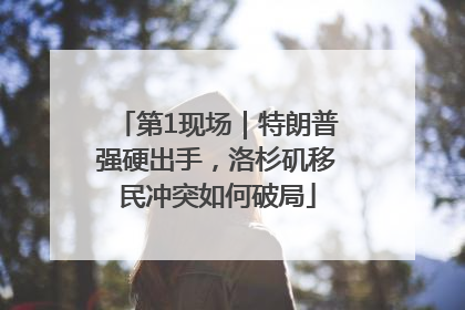 第1现场｜特朗普强硬出手，洛杉矶移民冲突如何破局