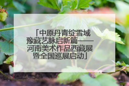 中原丹青绽雪域 豫藏艺脉启新篇——河南美术作品西藏展暨全国巡展启动