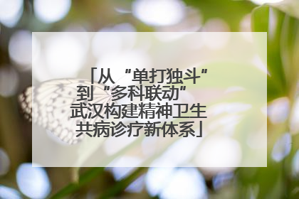 从“单打独斗”到“多科联动” 武汉构建精神卫生共病诊疗新体系