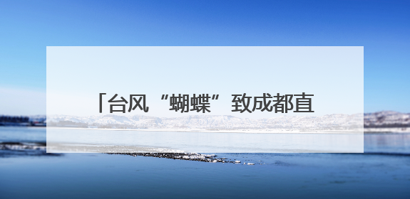 台风“蝴蝶”致成都直飞三亚航班全取消 三亚机场：13日晚大部分进港航班还未取消