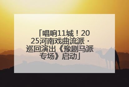 唱响11城！2025河南戏曲流派・巡回演出《豫剧马派专场》启动