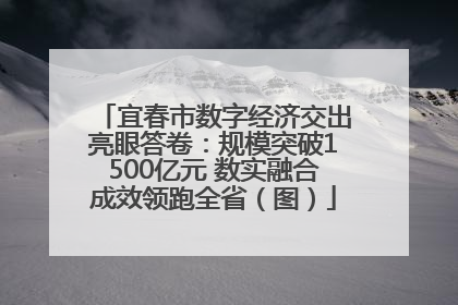 宜春市数字经济交出亮眼答卷：规模突破1500亿元 数实融合成效领跑全省（图）