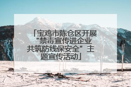 宝鸡市陈仓区开展“禁毒宣传进企业 共筑防线保安全”主题宣传活动