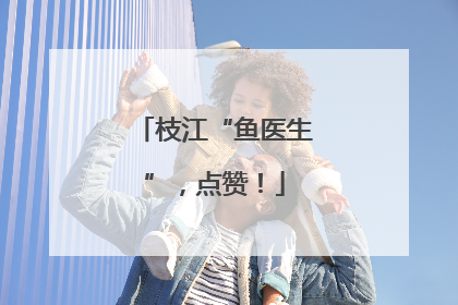 枝江“鱼医生”，点赞！