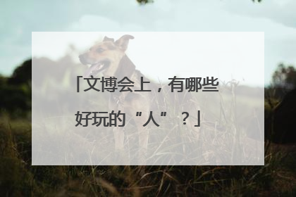 文博会上，有哪些好玩的“人”？