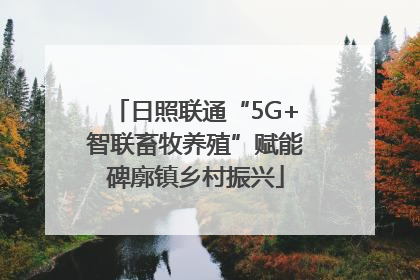 日照联通“5G+智联畜牧养殖”赋能碑廓镇乡村振兴