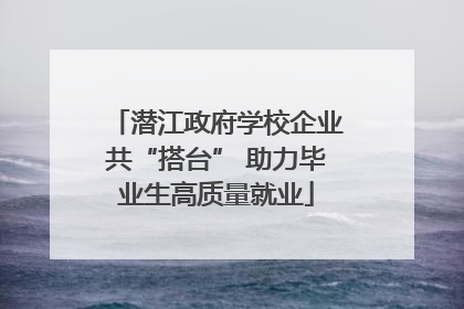 潜江政府学校企业共“搭台” 助力毕业生高质量就业