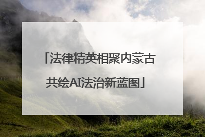法律精英相聚内蒙古 共绘AI法治新蓝图