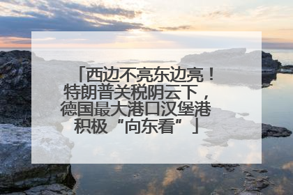 西边不亮东边亮！特朗普关税阴云下，德国最大港口汉堡港积极“向东看”