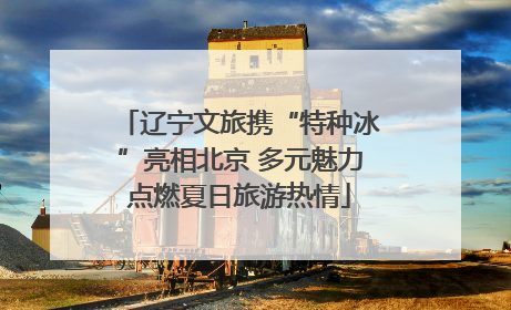 辽宁文旅携“特种冰”亮相北京 多元魅力点燃夏日旅游热情