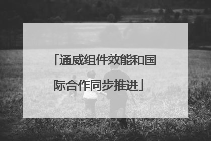 通威组件效能和国际合作同步推进