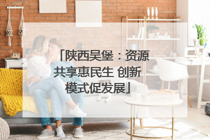 陕西吴堡：资源共享惠民生 创新模式促发展