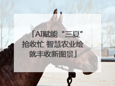 AI赋能“三夏”抢收忙 智慧农业绘就丰收新图景
